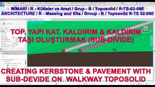 MİMARİ  quotAutodesk® Revit® 2025quot EĞİTİM VİDEOLARI SERİSİ RTS SERİSİ  Massing amp Site  TOPOSOLID [upl. by Flanigan]