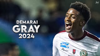 Demarai Gray 2024  Crazy Skills Assists amp Goals  AlEttifaq  HD [upl. by Seroled11]