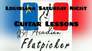 Guitar Lesson  Louisiana Saturday Night [upl. by Novi]