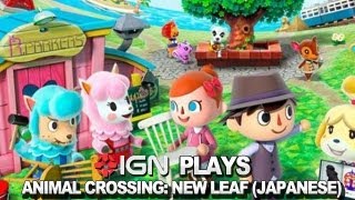 IGN Plays Animal Crossing New Leaf in Japanese [upl. by Harlie]