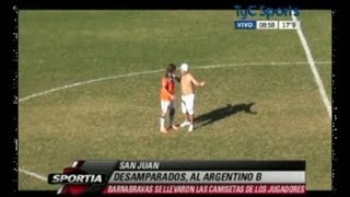 Desamparados de San Juan ascendió y los barras les robaron las camisetas [upl. by Artemisia644]