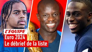 Équipe de France  Le débrief de la liste des Bleus pour lEuro 2024 [upl. by Ahsaz253]