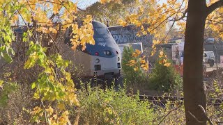 Man suffers lifethreatening injuries after being hit by train in Portland [upl. by Rattan]