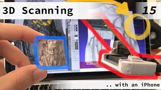 EP15 HowTo 3D Scanning with your iPhone point cloud to mesh conversion [upl. by Amaso]