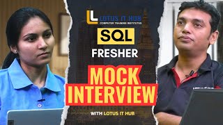 SQL interview Questions and Answers  Frequently asked SQL interview questions  Sql Mock Interview [upl. by Liggitt]