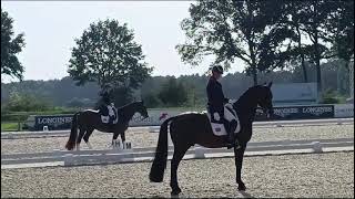 Riesenbeck 2023  FEI Dressage European Championship Warm up GP kür individual [upl. by Lansing24]