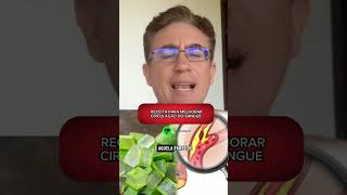 RECEITA PARA MELHORAR CIRCULAÇÃO DO SANGUE alimentação dicas alimentacao saude nutricao [upl. by Ynattirb934]