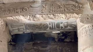 Mysterious ancient symbols at Abydos temple in Egypt [upl. by Nohtahoj613]