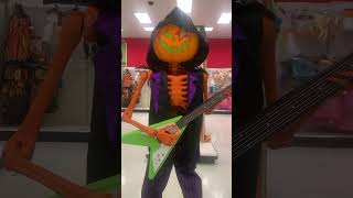 Pumpkin guitar player reaper at target ￼ [upl. by Feriga]