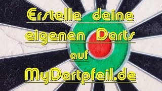 Darts Der MyDartpfeilde  Konfigurator  Teil 2 [upl. by Esele]