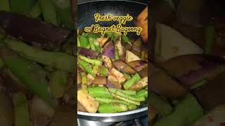 Fresh vegetables with spicy bagnet bagoong food bagnetbagoong [upl. by Joly]