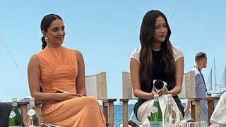 Freen Sarocha and Kiara Advani together at Cannes 2024 Interview of Freen and Kiara in Cannes 2024 [upl. by Shields]