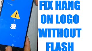 HOW TO FIX HANG ON LOGO SAMSUNG PHONE 2016 ANDROID 601 without flash [upl. by Nnylireg]