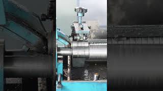 The production process of bearing outer ring cylindrical grinding grinding production [upl. by Htebi]