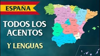 Todos los ACENTOS LENGUAS y DIALECTOS de España [upl. by Aleak]