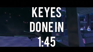 Halo CE Keyes Easy 145 speedrun [upl. by Enairb338]