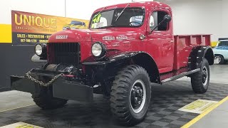 1948 Dodge Power Wagon B1PW126  For Sale 74900 [upl. by Nomrah331]