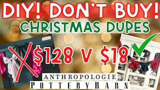 🎄Luxury Christmas DIY Home Decor Dupes Create Expensive Christmas Decor at Dollar Store Prices [upl. by Antonino]