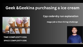 Geek and Geekina purchasing a IceCream dryruncppcode megajobathonhiringchforfresher [upl. by Griz255]