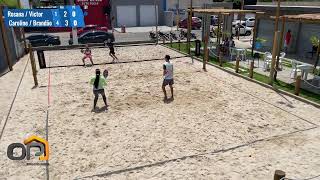 FINAL MISTA INICIANTE TORNEIO OPEN DE FÉRIAS DE BEACH TENNIS [upl. by Wilkens484]