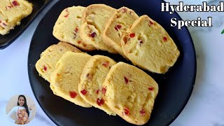 Hyderabad Style Karachi Biscuits  Home Made Biscuits Recipe  Easy Butter Biscuits [upl. by Hareenum325]