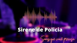 Sirene de Policia [upl. by Notna]