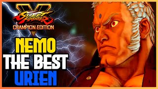 Nemo The Best Urien Player  SFV Champion Edition  Urien Compilation  Season 5 [upl. by Aileen738]