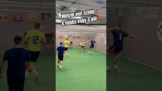 💀 Óriási mentés  gyilkos gól⁉️👀 cageball 3v3 goal defence [upl. by Ikkiv792]