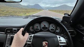 Relaxing Nighttime Porsche 911 POV Drive  9971 Carrera S  4K [upl. by Gaige559]