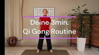 quotSchwingendes Beckenquot Deine 3min Qi Gong Routine entspannter Rücken bewegliche Hüfte tiefe Kraft [upl. by Mara221]