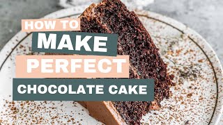 How to Make Hersheys Perfectly Chocolate Chocolate Cake [upl. by Bendicta]