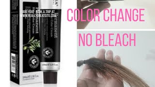 Hair color change without bleach 000 tube [upl. by Haldis]