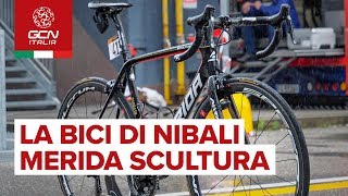 La Merida Scultura di Vincenzo Nibali  Biciclette dei professionisti [upl. by Hauge]