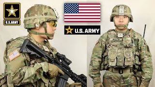 US Army OCP Grunt Kit Infantry Loadout 2015present M4A1 Carbine [upl. by Johm383]