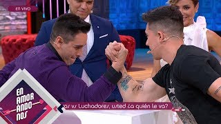 ¡Jeff Oksi Bruno y Jeff CASI PIERDEN EL BRAZO bor bocones  Enamorándonos [upl. by Analak]