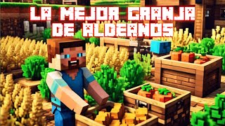 😮‍💨 GRANJA DE ALDEANOS SUPER FACIL para Minecraft Bedrock 2024  DuosCraft SF [upl. by Nodyarb197]