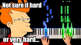 Futurama Theme Music  Piano Tutorial [upl. by Ahsaenat289]