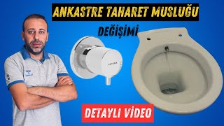 Artema Ankastre taharet musluğu değişimi nasıl yapılır gizli taharet musluğu [upl. by Illek338]