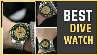 Best Diver Watch  San Martin New Fashion Luxury NH35 Diver Watch Review [upl. by Rus]