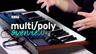 Korg multipoly – Explore the features and capabilities [upl. by Shutz36]