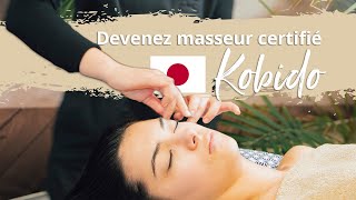 Devenez masseur certifié du Massage visage KOBIDO Antiâge [upl. by Dnomsaj]