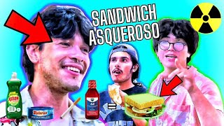 Mis AMIGOS me hacen un SANDWICH 🤢🤢”EL RETO DEL AGUILA COJA” [upl. by Hanaj]