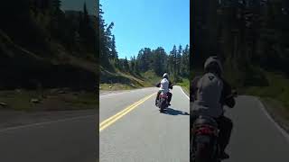 Motorcycle ride through the Cascade Mountains  Janus Halcyon 450 [upl. by Elna]