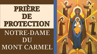 ✨️ PRIÈRE de PROTECTION  LITANIES de NOTREDAME du MONT CARMEL ✨️ [upl. by Aikahc]