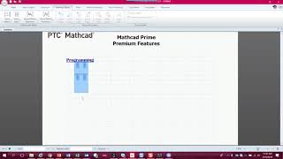 Programming in Mathcad Prime 5 [upl. by Dehnel]