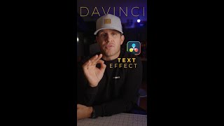 DaVinci Resolve EASY Text Effect to Enhance Your Videos [upl. by Fidelas976]