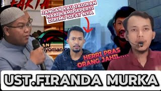 🔴HERRIPRAS Hanya Aktor Dalang Nya Adalah Assatidz Nya❗️ Dengarkan Ust Firanda Guru mu Ini toll [upl. by Petie]