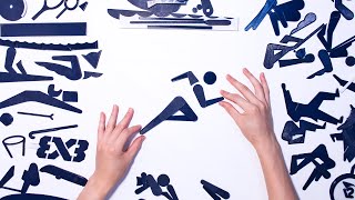 Homemade Tokyo olympics pictogram performance  2020 도쿄 올림픽 픽토그램 [upl. by Coltson486]