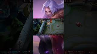 Moment Luo Yi gocek esme 1 hit lagi hampir mati montage Luoyi mobilelegends mlbb shorts [upl. by Araic]