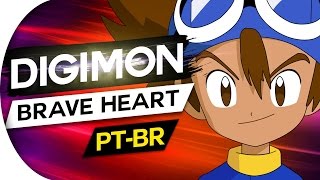 DIGIMON  BRAVE HEART FULL PTBR [upl. by Sayette]